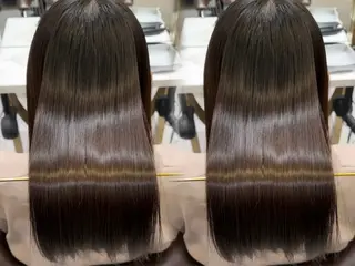 ロング カラー パーマ 【博多髪質改善】 吉村 清志のヘアスタイル