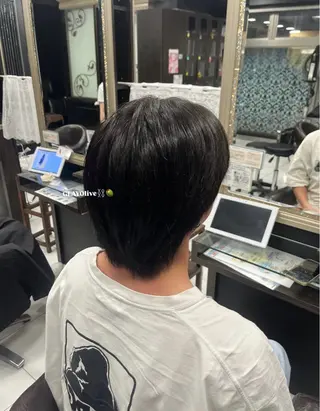 カラー メンズ レイヤーカット 艶髪🎀HINATAのヘアスタイル