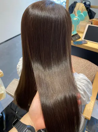 ロング カラー やまぐち あやみのヘアスタイル