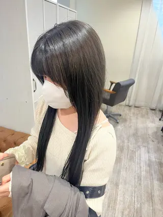 ロング パーマ ショート、ボブ 縮毛髪質改善ヨウスケのヘアスタイル