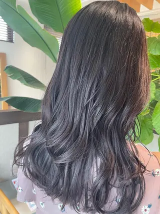 ロング カラー 高木 櫻のヘアスタイル