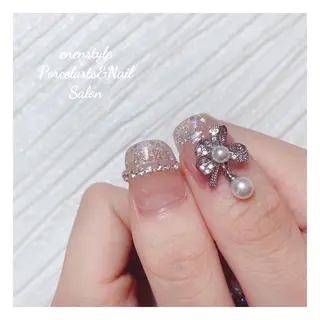 ミディアム ネイル 🐾enen style 🐾のネイルデザイン
