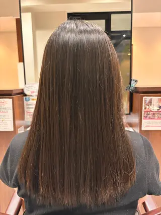 セミロング 🫧ナチュラル矯正 /カラー🫧あやりのヘアスタイル