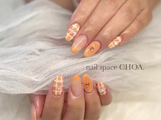 ネイル nail space choa.のネイルデザイン