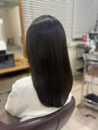 セミロング 茅野 あゆ美のヘアスタイル