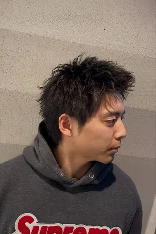 ショート パーマ 【再現性120%】 🔥龍也リュウヤ🔥のヘアスタイル
