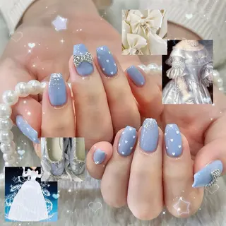 ネイル 🪄mimi🎀 Midori🪽のネイルデザイン