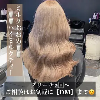 ロング カラー メンズ 柔らかカラー/ レイヤーYUTO🧋のヘアスタイル