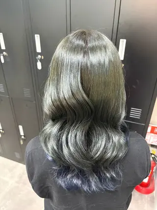 セミロング カラー ALLEN hair /まなのヘアスタイル
