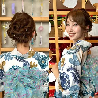 ヘアアレンジ 1日1名様限定 予約可能のヘアスタイル