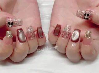 ミディアム Quick Sukarupuのネイルデザイン