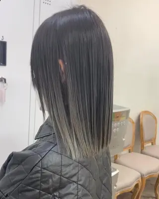 ミディアム カラー セイヤ セイヤのヘアスタイル