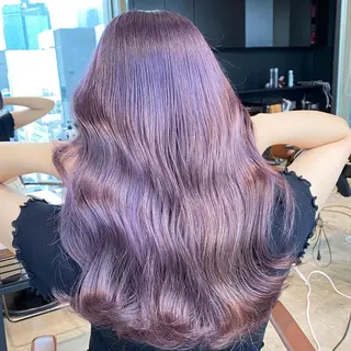 カラー 顔まわりの神様✨ 透明感カラー藤嶋秀幸のヘアスタイル
