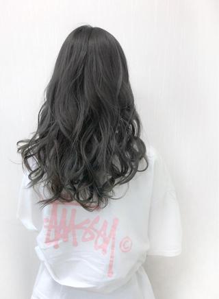 ロング カラー 青池 康宏のヘアスタイル