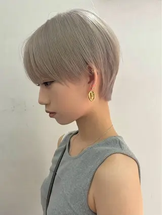 ショート 無料カットモデル／ 小澤龍稀のヘアスタイル