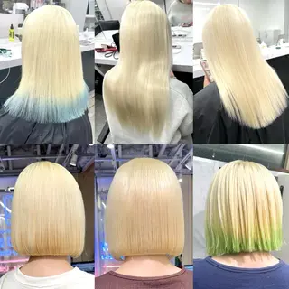 カラー カラー×エクステ grow渋谷西口のヘアスタイル