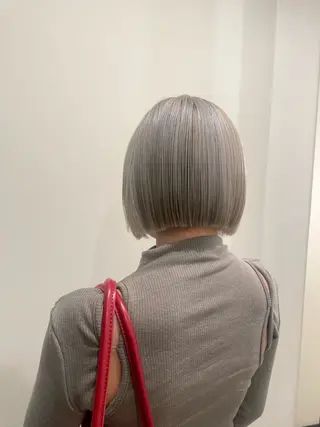 ショート カラー 渋谷 留菜のヘアスタイル