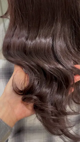 カラー 艶髪/透明感カラー/ 渋谷/ゆうな🤍のヘアスタイル