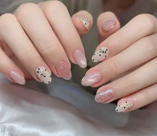 ネイル 🎀PG🩵 ネイルサロンのネイルデザイン