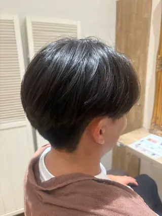 ショート メンズ 阪間 遼平のヘアスタイル