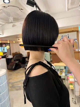 ショート ショートカット募集/ モカのヘアスタイル