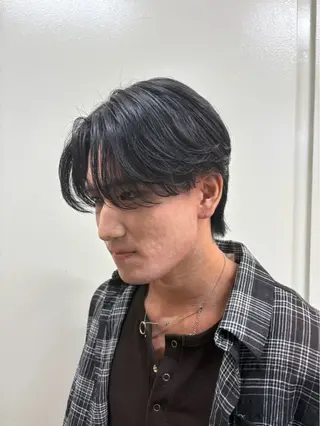 ショート パーマ メンズ 町田メンズパーマ 特化 金井蒔士のヘアスタイル