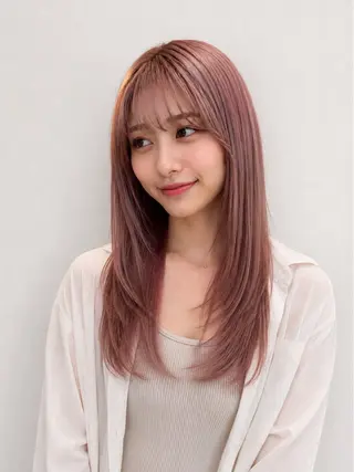 ミディアム カラー 田村和範/似合わせ カラー/髪質改善のヘアスタイル