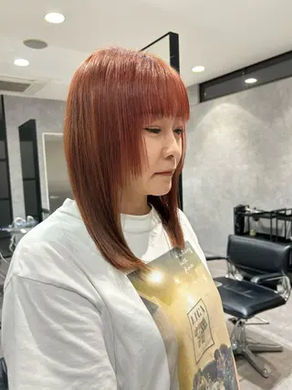 ミディアム ⭐️HEDI YUKI⭐️のヘアスタイル