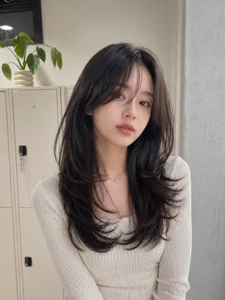 ロング カットモデル募集中 🌷Harunaのヘアスタイル