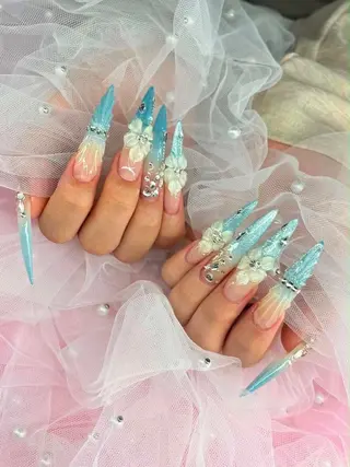 ネイル Sora nail 長さ出し専門店のネイルデザイン