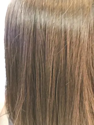 ミディアム カラー 桧山 真のヘアスタイル