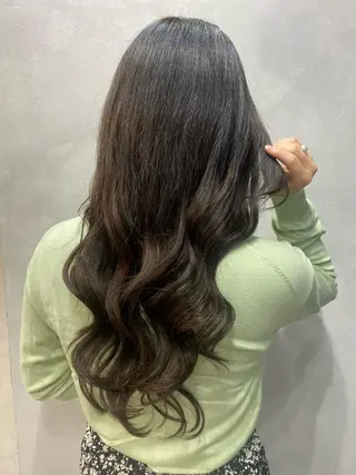 ロング カラー ヘアアレンジ FAAM Tsuneのヘアスタイル