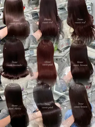 ロング カラー ParveMix/ ワンホン/こころのヘアスタイル