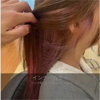 セミロング 小栗 柊翔のヘアスタイル