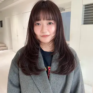 ロング haruko🎀⌇ レイヤーカットのヘアスタイル