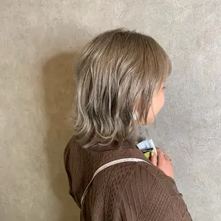 ミディアム 🦋盛れるレイヤー/ ベージュ/Ryugaのヘアスタイル