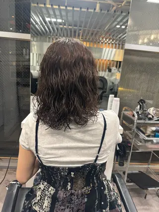 パーマ テーパーフェード TE$⚡️HINのヘアスタイル