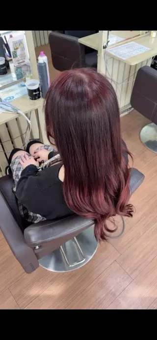 ロング 井上 孝雄のヘアスタイル