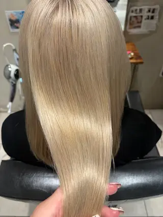 ミディアム カラー newton 🎀ここむぎのヘアスタイル