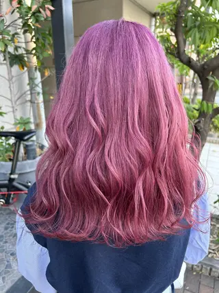 ロング 【艶ｶﾗｰ/ｼｮｰﾄ 】田原 愛菜🐯のヘアスタイル