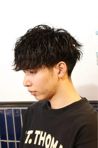 ショート 新宿無料メンズカット 松橋　風弥のヘアスタイル