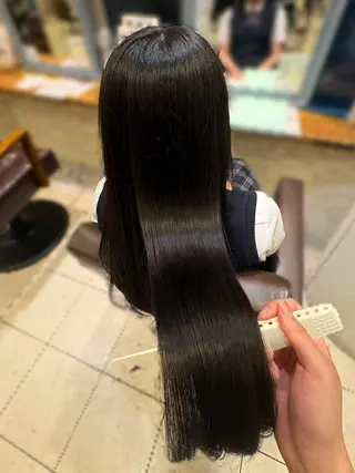 ロング もえ🪽🫧縮毛矯正 /カラー/ヘアアレのヘアスタイル