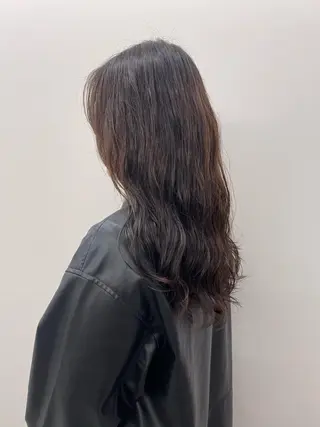 ロング パーマ 韓国好き🇰🇷 美容師MIKUのヘアスタイル
