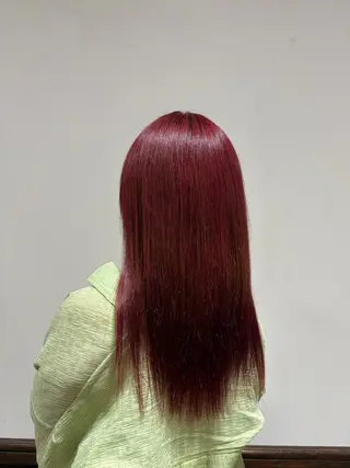ロング カラー 宮嶋 果鈴のヘアスタイル