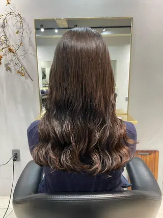 ロング パーマ 【表参道】Ruri デジタルパーマのヘアスタイル