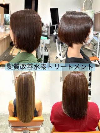 ロング 恵比寿/髪質改善/ ショート/森和輝のヘアスタイル