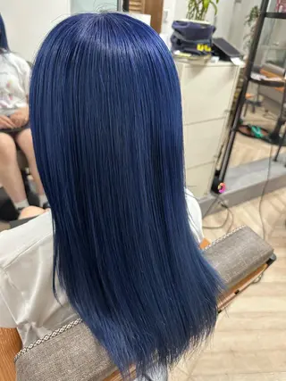 セミロング カラー be flotのヘアスタイル