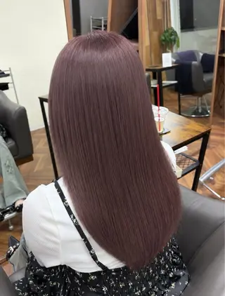 セミロング ALEAP こはるのヘアスタイル