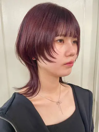 ミディアム カラー RorriM natsuのヘアスタイル