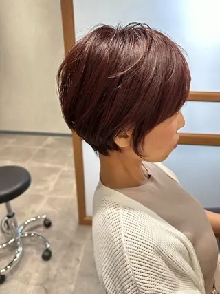 ショート カラー 伊藤 慎吾のヘアスタイル